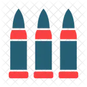 Balas Lista Pistola Icono