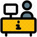 Balcão de informações  Ícone