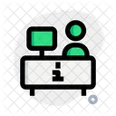 Balcão de informações  Ícone