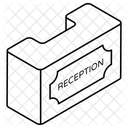Balcão de recepção  Icon