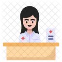 Recepcao Medica Recepcao Recepcao Ícone