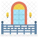 Balcon Casa Ventana Icono
