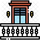 Balcon Ventana Arquitectura Icono