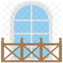 Balcony Jharoka Overhanging Icon
