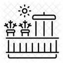 Balcony Exterior Terrace Icon