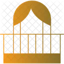 Balcony Terrace Scenic View Icon