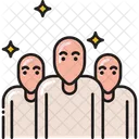 Bald People Team Icon