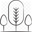 Greenery Dark Green Bright Icon