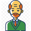 Bald Father  Icon