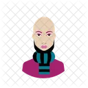 Bald lady  Icon