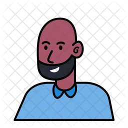 Bald Man Avatar  Icon