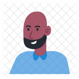 Bald Man Avatar  Icon