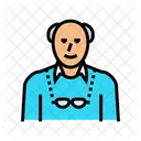Elderly Old Man Icon