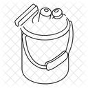 Agua Cesta Limpador Icon