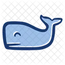 Baleia Animal Peixe Ícone