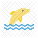 Baleia Agua Animal Icon