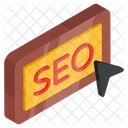 Balise Seo Etiquette Seo Carte Seo Icône