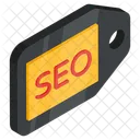 Balise Seo Etiquette Seo Carte Seo Icône