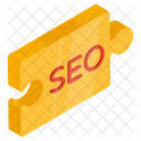 Balise Seo Etiquette Seo Cartes Seo Icône