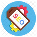 Balise Seo Etiquette Seo Carte Seo Icône