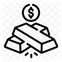 Barren Gold Goldbarren Symbol