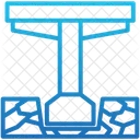 Balkensaule Stutze Struktur Symbol