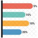 Balken Diagramm Infografik Symbol