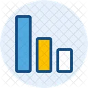 Balkendiagramm Diagrammbalken Nach Unten Diagrammbalken Symbol