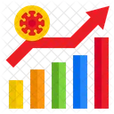 Corona-Wachstumsdiagramm  Symbol