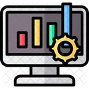 Balkendiagramm Analyse Bericht Symbol