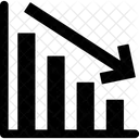 Balken Diagramm Abnehmend Symbol