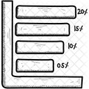 Balken Diagramm Linie Symbol