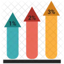 Balken Diagramm Infografik Symbol