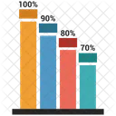 Balken Diagramm Infografik Symbol