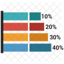 Wachstum Balken Diagramm Symbol