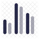 Balkendiagramm-gruppiert-füllen  Symbol