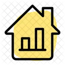 Balkendiagramm Haus  Symbol