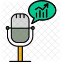 Balkendiagramm-Podcast  Symbol