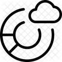 Balkendiagramm Wolke  Symbol