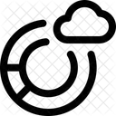 Balkendiagramm Wolke  Symbol