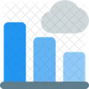 Balkendiagramm Wolke  Symbol