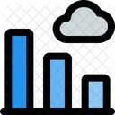 Balkendiagramm Wolke  Symbol