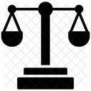Finanzskala Bilanzskala Geschaftsskala Symbol