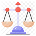 Gleichgewicht Massstab Gerechtigkeit Symbol