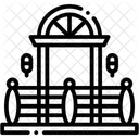 Balkon Fenster Pflanze Symbol