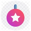 Christmas Ball Decoration Icon