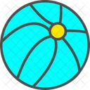 Beach Ball Volleyball Ball Icon