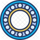 Ball Bearing Parts Bicycle Icon