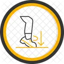 Ball Dig Shoe Tap Tap Dance Move Icon