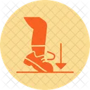 Ball Dig Shoe Tap Tap Dance Move Icon